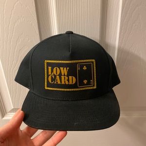 Low Card snapback